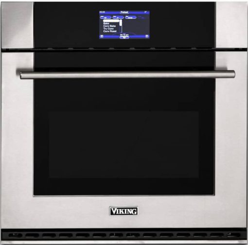 Viking Virtuoso 6 Series 30" Stainless Steel Single Thermal-Convection Oven With Round Handle