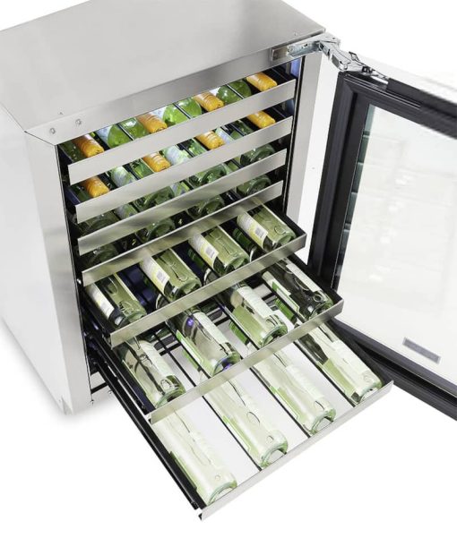 Viking 24" Stainless Frame Undercounter Wine Cellar - Image 4