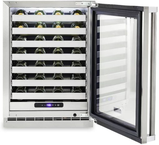 Viking 24" Stainless Frame Undercounter Wine Cellar - Image 3