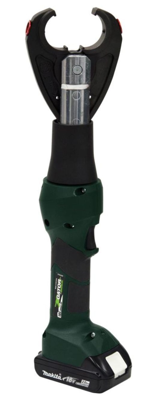 6 Ton Crimping Tool w/ 18 V LI-ION Battery and 120 V Charger, Bluetooth and LED Display
