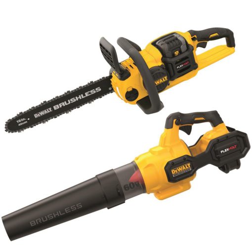 DEWALT FLEXVOLT 60 V MAX 16" Chainsaw and Blower Bundle