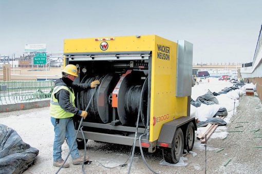Wacker E3000 Hydronic Surface Heater 3kW Generator - Image 2