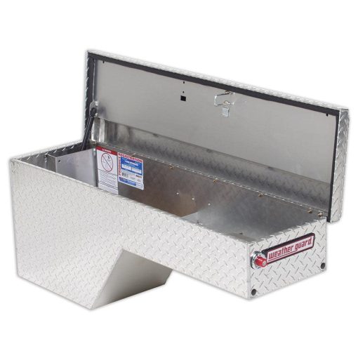 Pork Chop Box, Aluminum, Passenger Side, 3.4 Cu. Ft. - Image 2