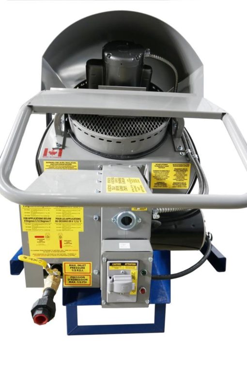 Indirect Fired 350k BTU Portable Heater System (LP/NG) - Image 3