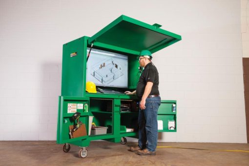 Greenlee Compact Field Office Jobsite Storage Box - Image 3