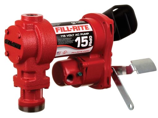 Fill-Rite Fuel Pump Kit 115VAC 15GPM Manual Nozzle Hose - Image 3