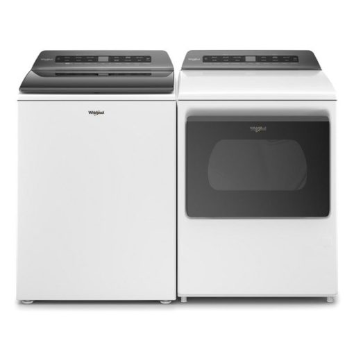 Whirlpool Top Load Washer and Dryer Pair - White