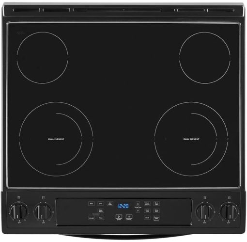 Whirlpool ADA 34" Black Tall Slide-In Electric Range With Self Clean Oven Cycle - Image 5