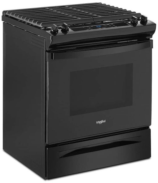 Whirlpool ADA 5 Cu. Ft. Black Gas Range With Frozen Bake Technology - Image 5