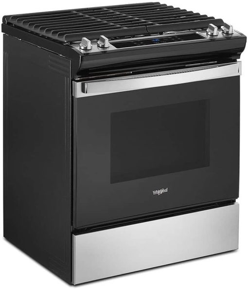 Whirlpool ADA 5 Cu. Ft. Stainless Steel Gas Range With Frozen Bake Technology - Image 5