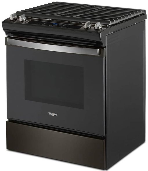 Whirlpool ADA 5 Cu. Ft. Black Stainless Steel Gas Range With Frozen Bake Technology - Image 4