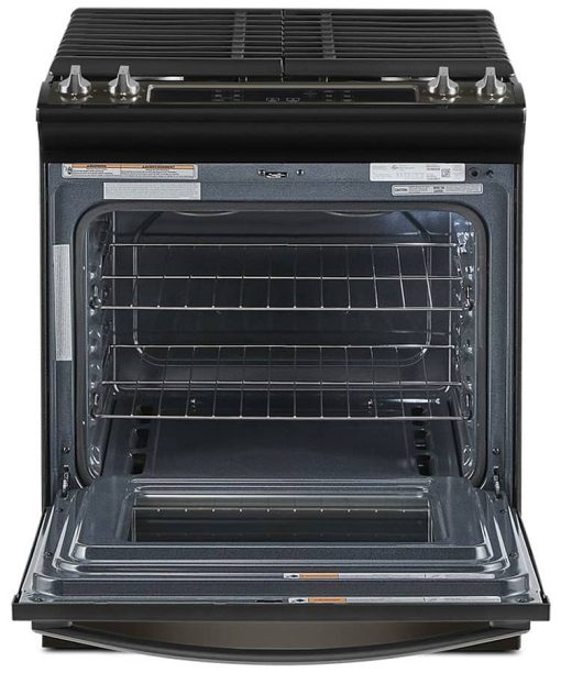 Whirlpool ADA 5 Cu. Ft. Black Stainless Steel Gas Range With Frozen Bake Technology - Image 2