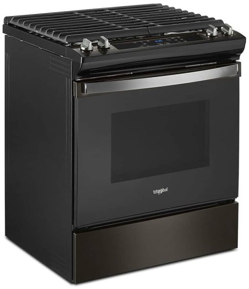 Whirlpool ADA 5 Cu. Ft. Black Stainless Steel Gas Range With Frozen Bake Technology - Image 5