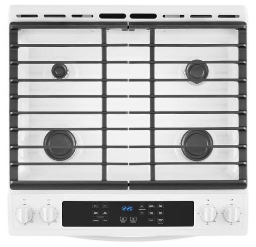 Whirlpool ADA 5 Cu. Ft. White Gas Range With Frozen Bake Technology - Image 8