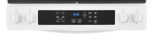 Whirlpool ADA 5 Cu. Ft. White Gas Range With Frozen Bake Technology - Image 9