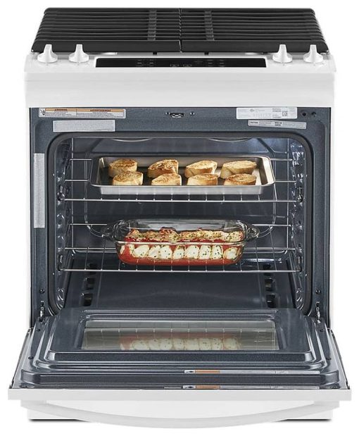 Whirlpool ADA 5 Cu. Ft. White Gas Range With Frozen Bake Technology - Image 3