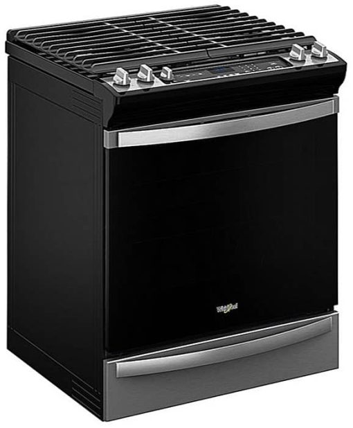 Whirlpool ADA 5.8 Cu. Ft. Fingerprint Resistant Stainless Steel Slide-In Gas Range With 7-In-1 Air Fry Oven - Image 2