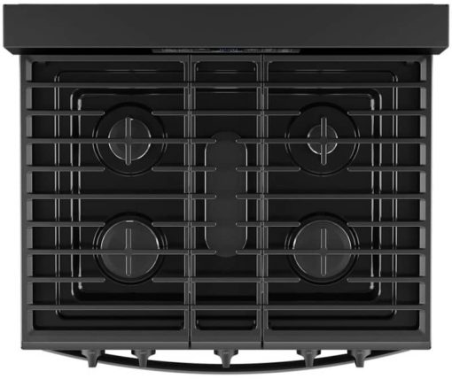 Whirlpool 5 Cu. Ft. Black 5-In-1 Air Fry Gas Range - Image 3