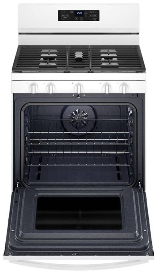 Whirlpool 5 Cu. Ft. White 5-In-1 Air Fry Gas Range - Image 2