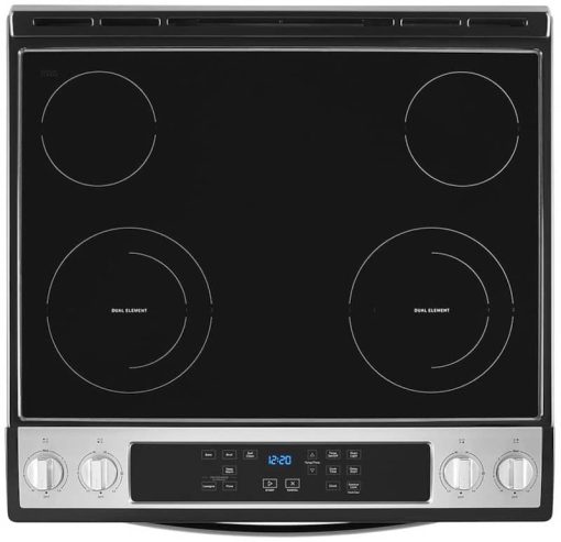 Whirlpool ADA 34" Stainless Steel Tall Slide-In Electric Range With Self Clean Oven Cycle - Image 7
