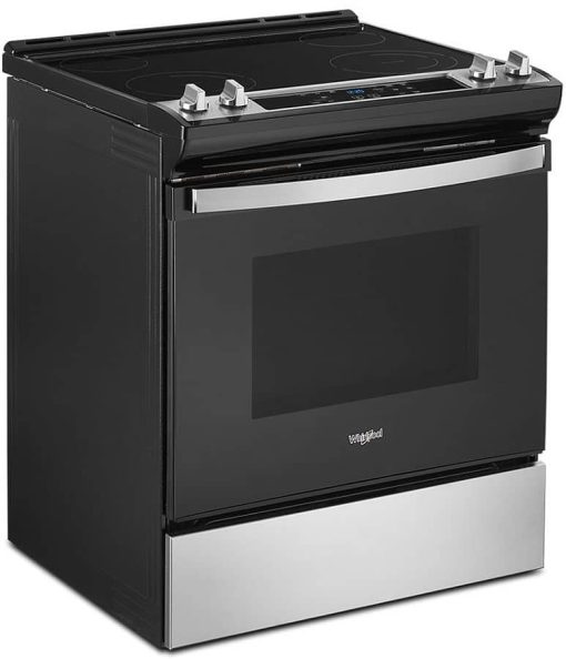 Whirlpool ADA 34" Stainless Steel Tall Slide-In Electric Range With Self Clean Oven Cycle - Image 4