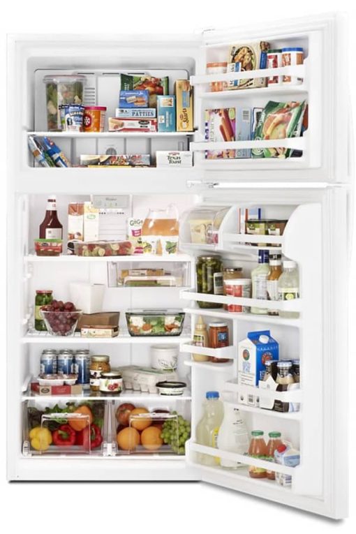 Whirlpool ADA 30" White Top Freezer Refrigerator - Image 2