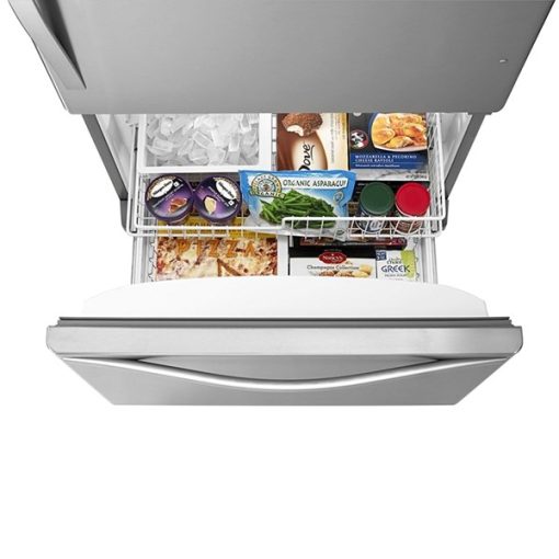 18.7 cu ft Bottom Freezer Stainless Refrigerator - Image 5