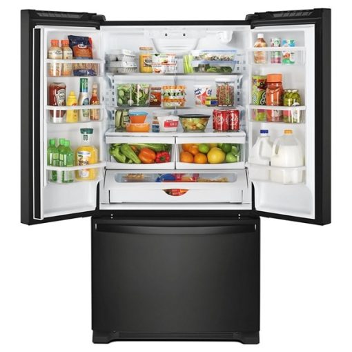 25.2 cu ft French Door Black Refrigerator - Image 2