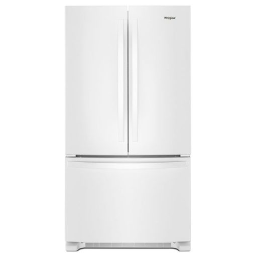 25.2 cu ft French Door White Refrigerator