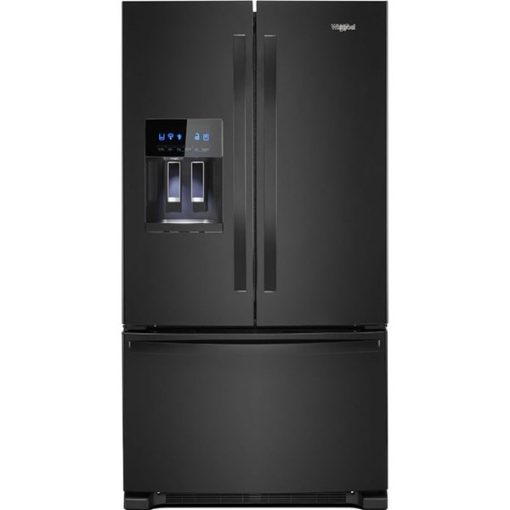 24.7 cu ft French Door Black Refrigerator