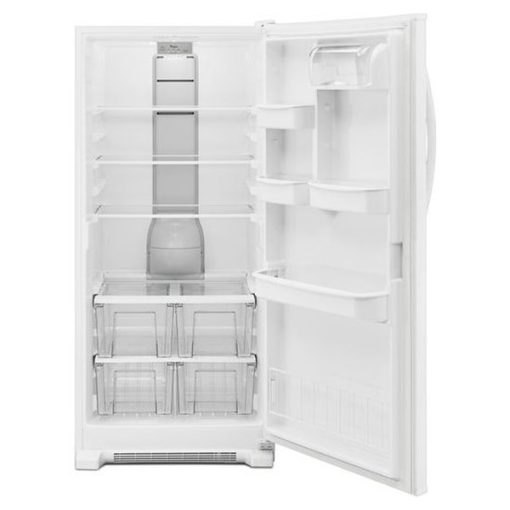 18 cu ft All Refrigerator White Refrigerator - Image 3