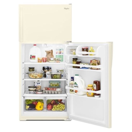14.3 cu ft Top Freezer Bisque Refrigerator - Image 4