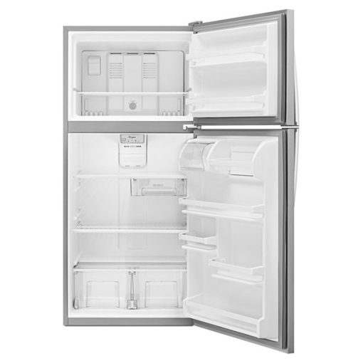 18.2 cu ft Top Freezer Stainless Refrigerator - Image 2