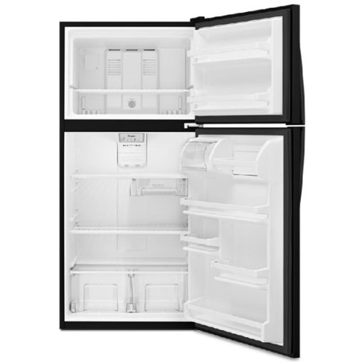 18.3 cu ft Top Freezer Black Refrigerator - Image 2