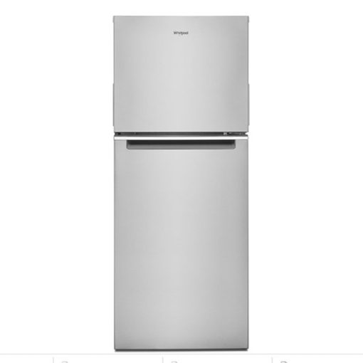 11.6 cu ft Top Freezer Stainless Refrigerator