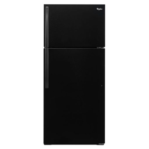14.3 cu ft Top Freezer Black Refrigerator