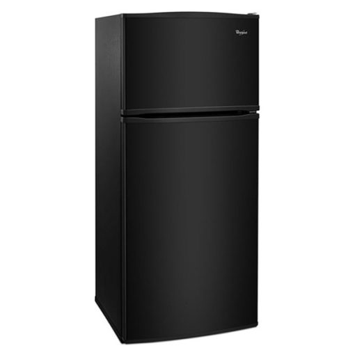 16 cu ft Top Freezer Black Refrigerator - Image 2
