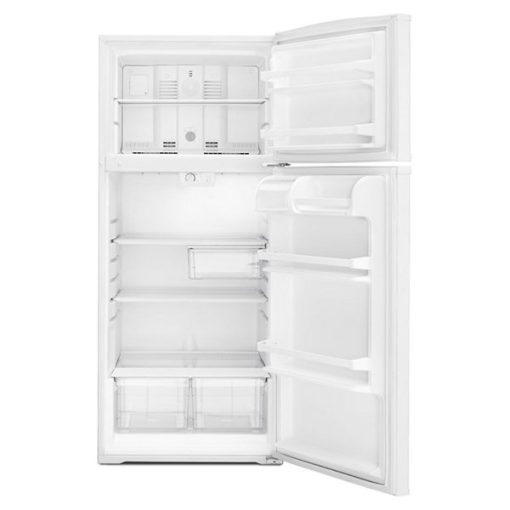 16 cu ft Top Freezer White Refrigerator - Image 3