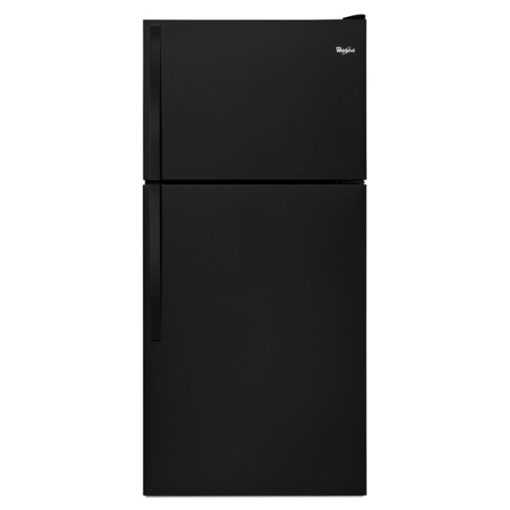 18.1 cu ft Top Freezer Black Refrigerator
