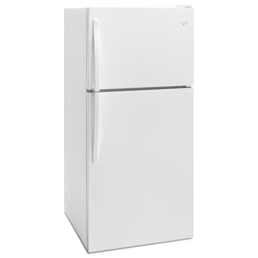 18.1 cu ft Top Freezer White Refrigerator - Image 2