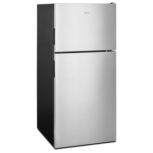 18 cu ft Top Freezer Stainless Refrigerator - Image 2