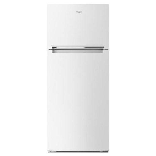 17.6 cu ft Top Freezer White Refrigerator