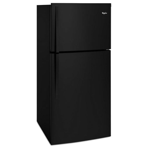 19.2 cu ft Top Freezer Black Refrigerator - Image 2