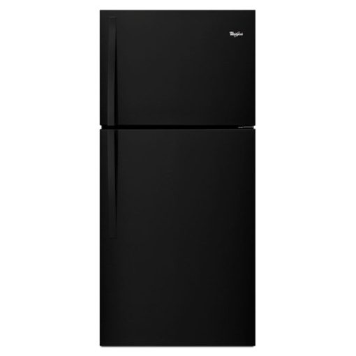 19.2 cu ft Top Freezer Black Refrigerator