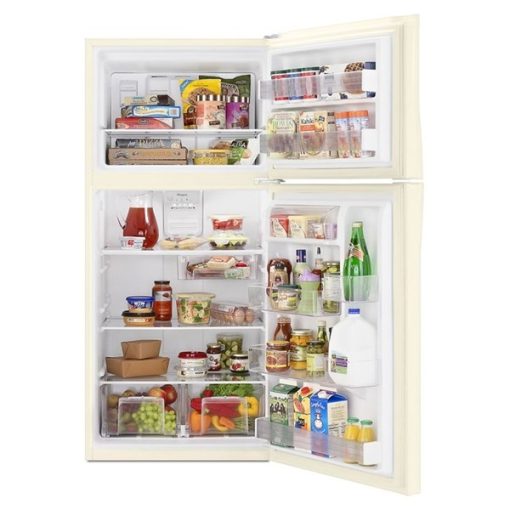 19.2 cu ft Top Freezer Bisque Refrigerator - Image 4