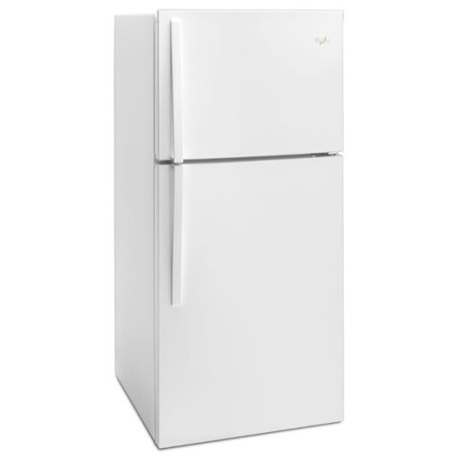19.2 cu ft Top Freezer White Refrigerator - Image 2