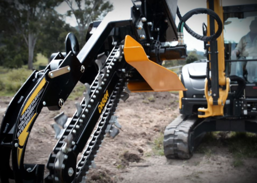 Digga North America Bigfoot XD Trencher High Flow 60" (Skid Steers, Backhoes & Mini Excavators Up To 8T) - Image 2