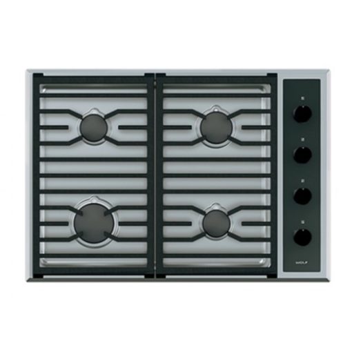 30" 4 Burner Cooktop