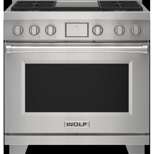 36" Dual Fuel Self Clean Convection Range - Image 4