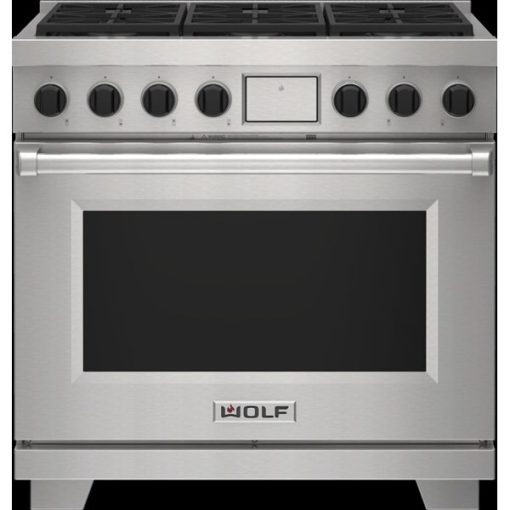 36" Dual Fuel Self Clean Convection Range - Image 3